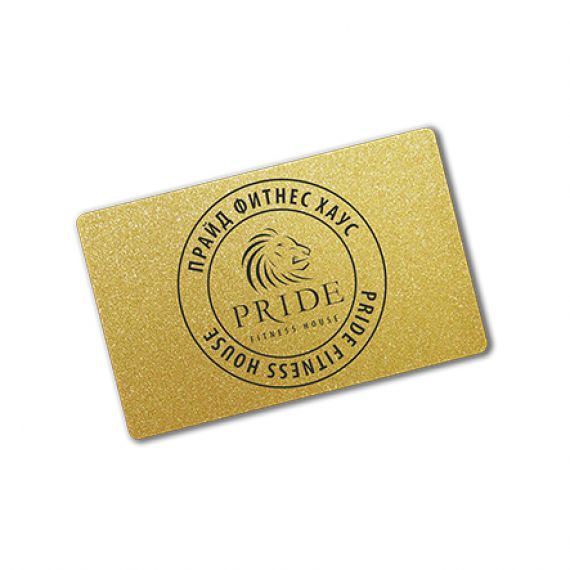 Карты на золотом пластике Заказать в Могилеве