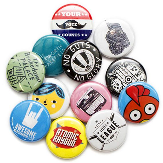 Закатные значки (с булавкой) Заказать в Могилеве